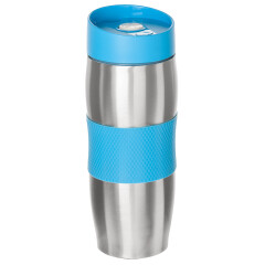 Термочашка с силиконовым держателем, 380 мл