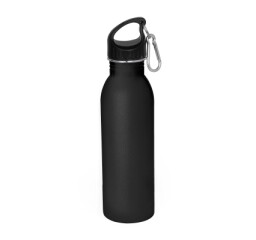 Металлическая бутылка с карабином Action, 700 мл