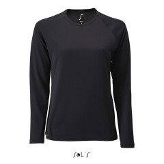 Лонгслив женский спортивный SOL'S Sporty LSL women, 140 г/м²