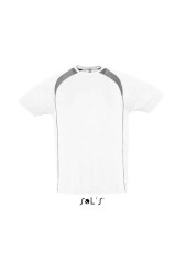 Мужская футболка спортивная SOL'S Match, 140 г/м²