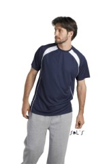 Мужская футболка спортивная SOL'S Match, 140 г/м²