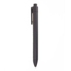 Ручка пластиковая, шариковая с тканевой вставкой Textile Pen