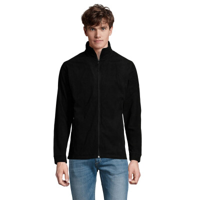 Куртка флисовая мужская SOL'S Nova men, 200 г/м²