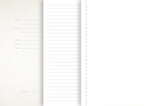 Блокнот в линию A5 JUSTY твердая обложка