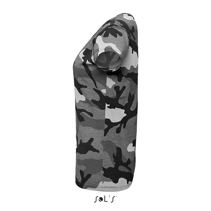 Женская футболка SOL'S Camo women, 150 г/м²