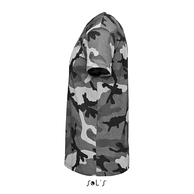 Футболка чоловіча SOL'S Camo men, 150 г/м²
