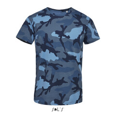 Футболка чоловіча SOL'S Camo men, 150 г/м²