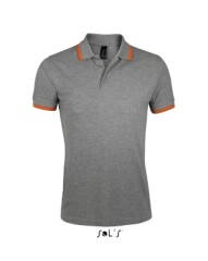 Футболка поло чоловіча SOL'S Pasadena men, 200 г/м²
