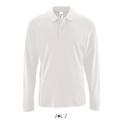 Футболка поло лонгслив мужская SOL'S Perfect LSL men, 180 г/м²