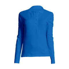 Футболка поло лонгслів жіноча SOL'S Podium, 210 г/м²