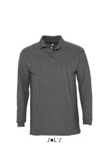 Футболка поло лонгслив SOL'S Winter II, 210 г/м², XL