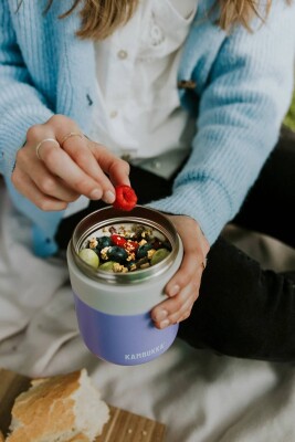 Термос для еды Kambukka Bora, вакуумный, стальной, 600 мл