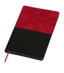 Записная книга A5 Twice в линию, кремовый блок