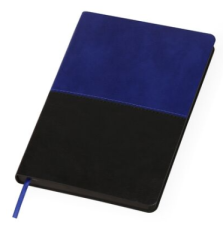 Записная книга A5 Twice в линию, кремовый блок