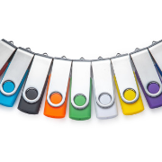 Металева флешка Twister