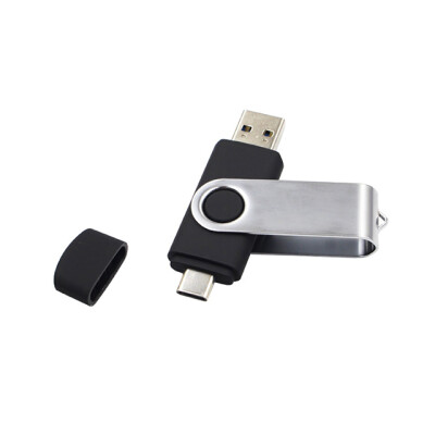 МЕТАЛЛИЧЕСКАЯ ФЛЕШКА TWISTER USB 3.0 + Type-C