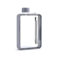 Бутылка для воды плоская Bella, 380 мл