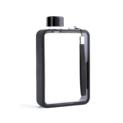 Бутылка для воды плоская Bella, 380 мл