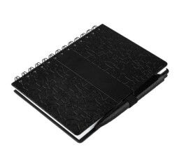 Блокнот А6 на пружине с ручкой Plane