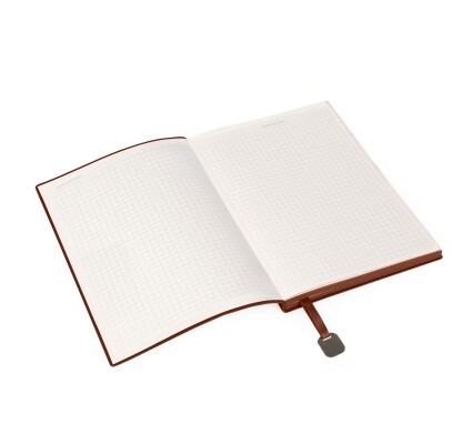 Записная книжка A5, Malaga, кремовий блок у клітинку, мягкая обложка