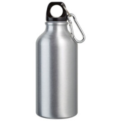 Бутылка алюминиевая с карабином 400 мл
