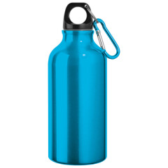 Бутылка алюминиевая с карабином 400 мл