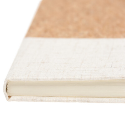 ЭКО записная книжка А5 пробка + лён