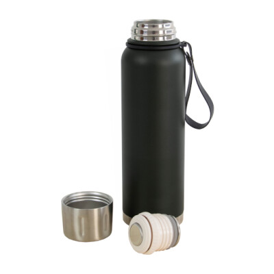 Термос вакуумний ALBUS 1000 мл, метал