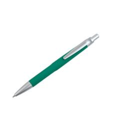 Ручка шариковая GRETA с софт-тач покрытием и серыми элементами