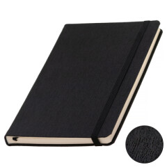 Блокнот Этна А5, кремовый блок в линию, твердый переплет