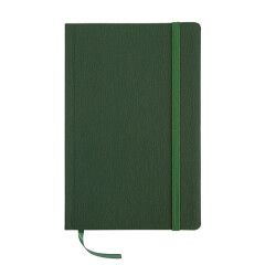 Блокнот А5 мини в линейку Петра, зелен., крем. блок, гибкая обкл