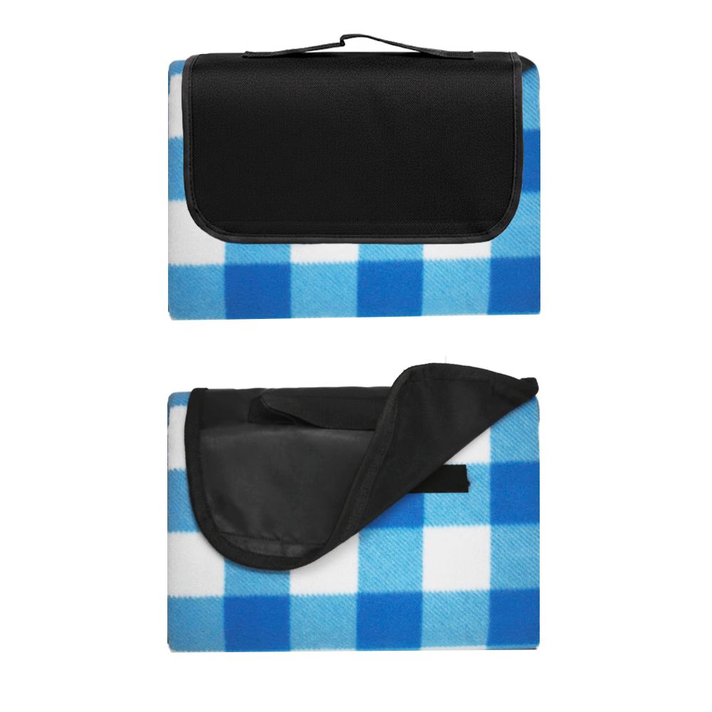 Плед флисовый двусторонний Soft Me Picnic 130х180см