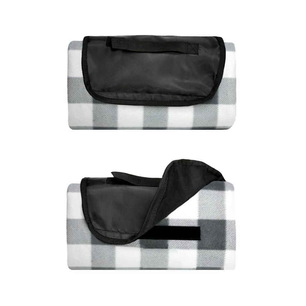 Плед флисовый двусторонний Soft Me Picnic 130х180см
