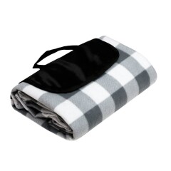Плед флисовый двусторонний Soft Me Picnic 130х180см